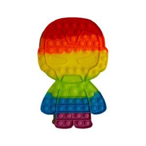 Jumbo Fidget Toy Pop Its Iron Man